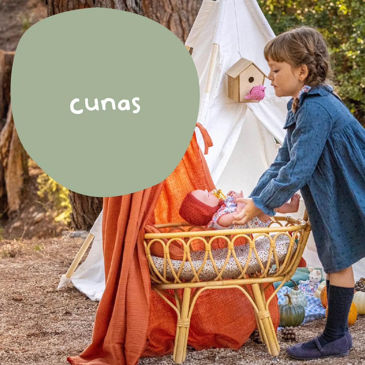 cunas de juguetes para niñas