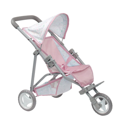 3-wheel folding walking chair for dolls up to 45 cm