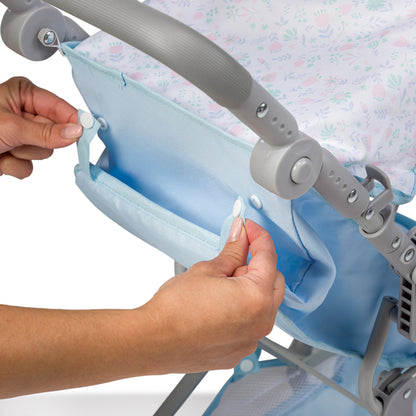 Silla de paseo plegable con asiento reclinable