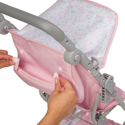 Silla de paseo plegable con asiento reclinable